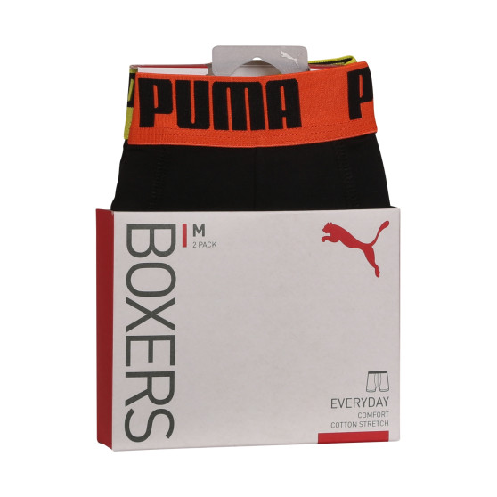 2PACK Boxers homme Puma noir (521015001 060)