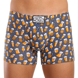 Boxers homme Styx long art caoutchouc classique beer (F1357)