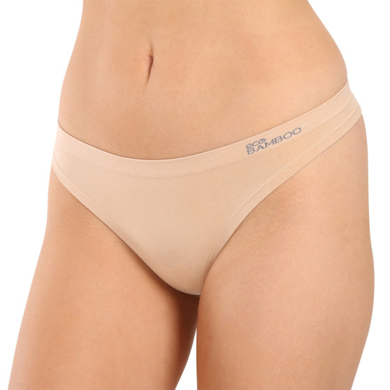 String femme Gina bambou beige (05013)