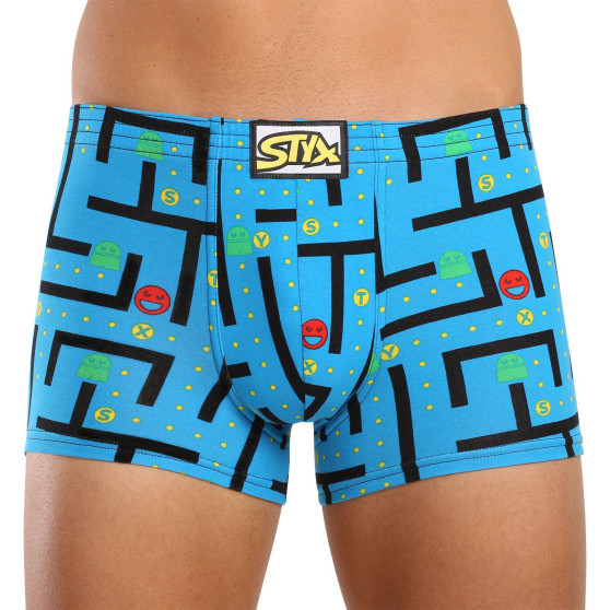 3PACK Boxers homme Styx art caoutchouc classique multicolour (3Q12914)