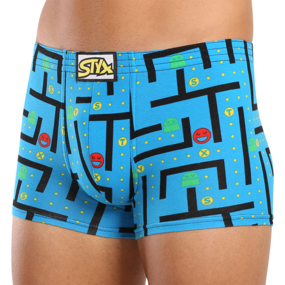 3PACK Boxers homme Styx art caoutchouc classique multicolour (3Q12914)