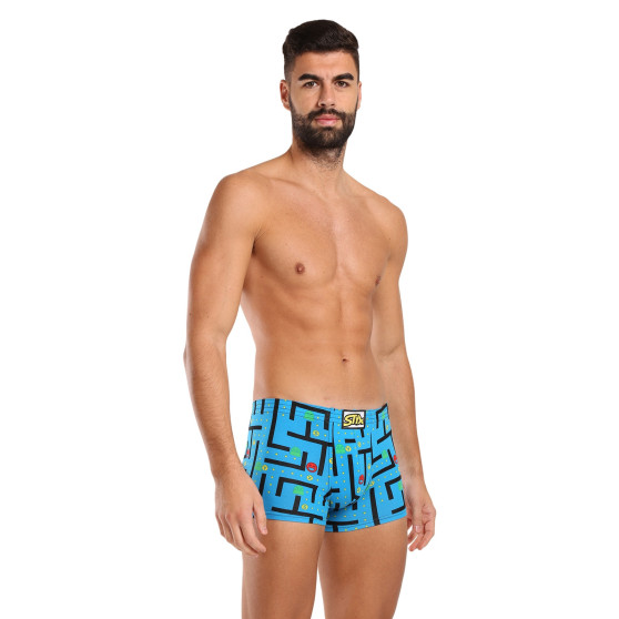 3PACK Boxers homme Styx art caoutchouc classique multicolour (3Q12914)