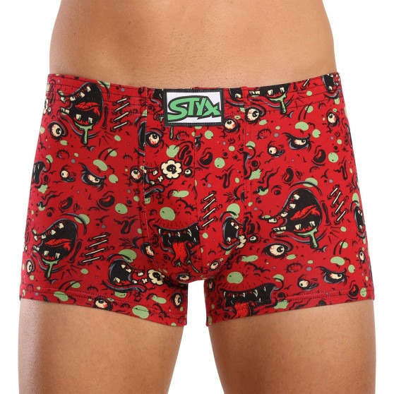 3PACK Boxers homme Styx art caoutchouc classique multicolour (3Q12914)