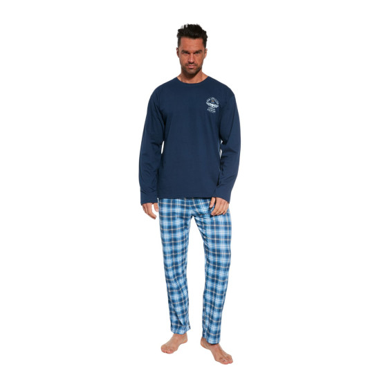 Pyjama homme Cornette Bleu aviation (124/242)