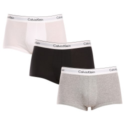 3PACK Boxers homme Calvin Klein noir (NB1085A-MP1)