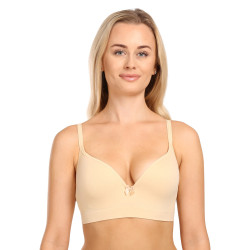 Soutien-gorge femme Gina renforcé avec armature beige (07008)