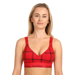 Soutien-gorge pour femmes Calvin Klein rouge (QF6702E-VGM)