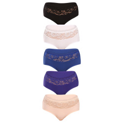 5PACK culotte femme Fine woman multicolore (9060)