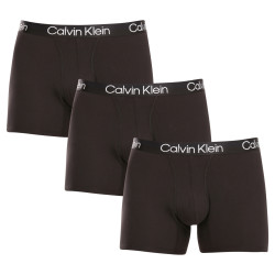 3PACK Boxers homme Calvin Klein noir (NB2971A-7VI)