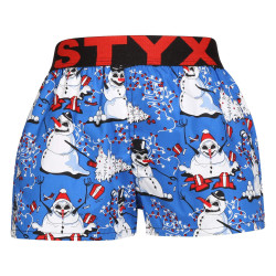 Caleçons enfants Styx art sports rubber christmas snowmen (BJ1751)