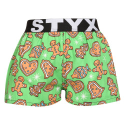 Caleçons enfants Styx art sports rubber christmas gingerbread (BJ1753)