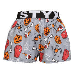 Caleçons pour enfants Styx art sports caoutchouc Halloween cercueils (BJ1752)