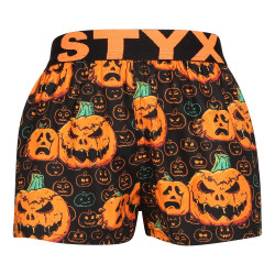 Caleçons pour enfants Styx art sports rubber Halloween pumpkin (BJ1755)