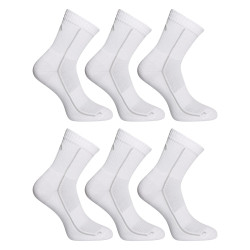 6PACK Chaussettes HEAD blanches (701220488 002)