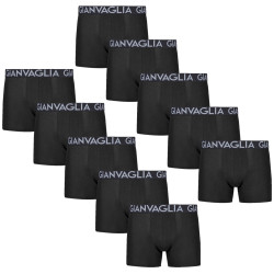 10PACK Boxers homme Gianvaglia noir (023)