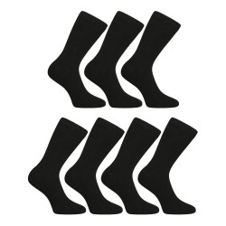 7PACK chaussettes Nedeto high noir (7NDTP1001)