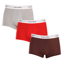 3PACK Boxers homme Calvin Klein multicolore (NB2380A-GVZ)