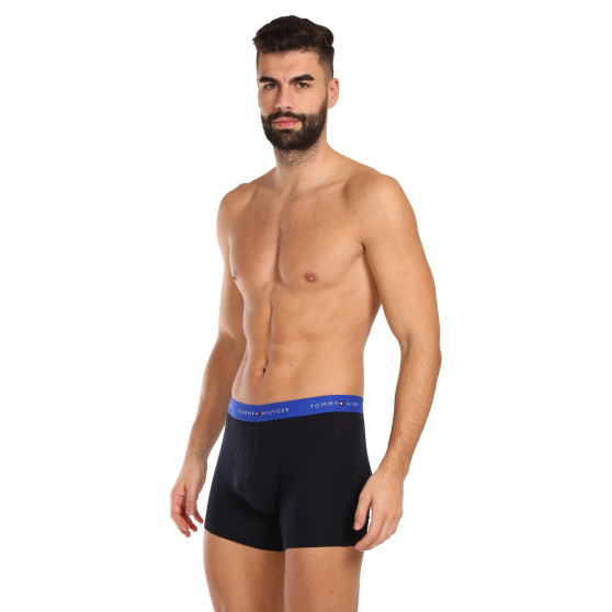 3PACK Boxers homme Tommy Hilfiger bleu foncé (UM0UM02765 0RW)