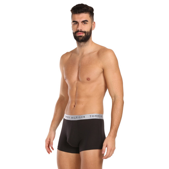 3PACK Boxers homme Tommy Hilfiger noir (UM0UM03028 0UB)