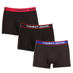 3PACK Boxers homme Tommy Hilfiger noir (UM0UM03107 0WF)