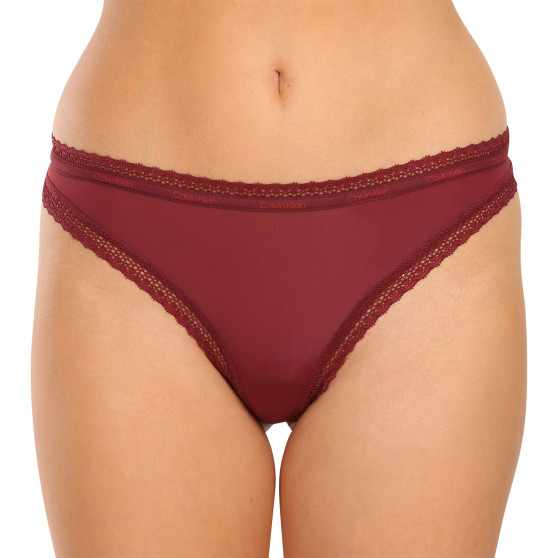 3PACK String femme Calvin Klein multicolore (QD5151E-I24)