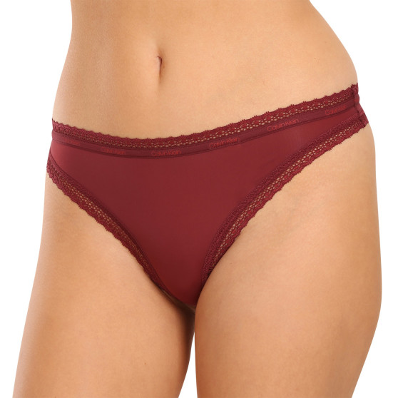 3PACK String femme Calvin Klein multicolore (QD5151E-I24)