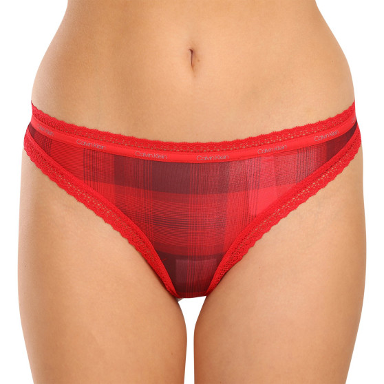 3PACK String femme Calvin Klein multicolore (QD5151E-I24)