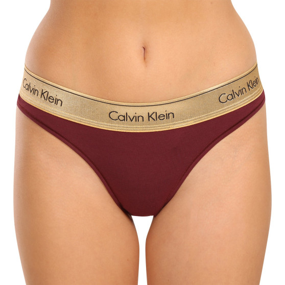 String femme Calvin Klein rouge (QF7449E-GEX)