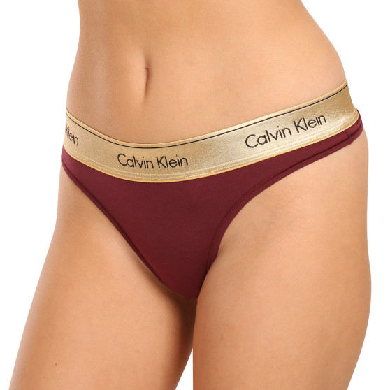 String femme Calvin Klein rouge (QF7449E-GEX)