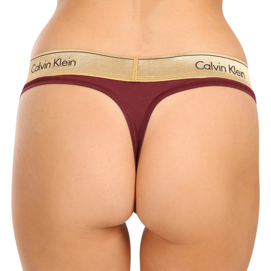 String femme Calvin Klein rouge (QF7449E-GEX)