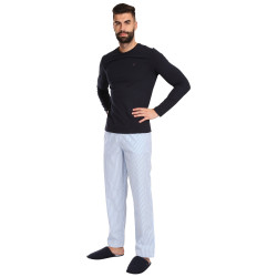 Pyjama homme Tommy Hilfiger avec pantoufles multicolores dans une boîte cadeau (UM0UM03025 0SO)