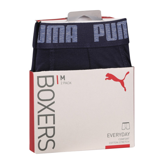 2PACK Boxers homme Puma bleu (521015001 321)