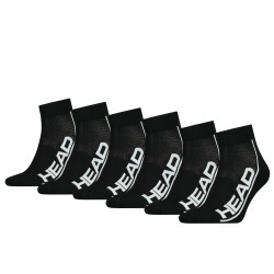 6PACK Chaussettes HEAD noires (701220489 001)