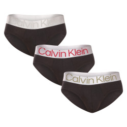 3PACK slip homme Calvin Klein noir (NB3129A-GIW)