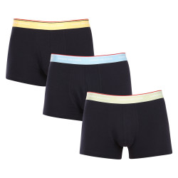 3PACK Boxers homme Tommy Hilfiger bleu foncé (UM0UM01642 0ID)