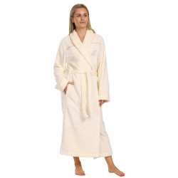 Peignoir femme L&L blanc (2312)