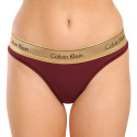 Culotte brésilienne pour femme Calvin Klein rouge (QF7452E-GEX)