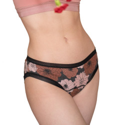 Culotte menstruelle Love Luna Bikini en coton Dahlia (LOVE010)