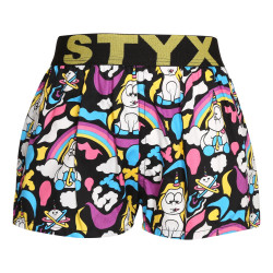 Caleçons enfants Styx art sport caoutchouc licorne (BJ1158)