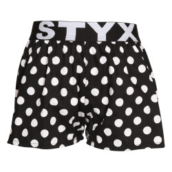 Caleçons pour enfants Styx art sports rubber polka dots (BJ1650)