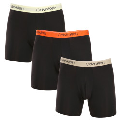 3PACK Boxers homme Calvin Klein noir (NB2570A-GTK)