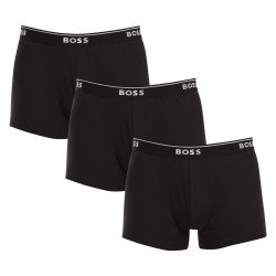 3PACK Boxers homme BOSS noir (50475685 001)