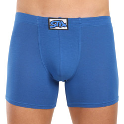 Boxers homme Styx long classique élastique bleu (F1167)