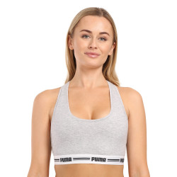 Soutien-gorge de sport pour femmes Puma gris (604022001 032)