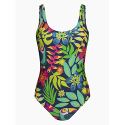 Maillot de bain une pièce pour femmes Dedoles Tukan dans la jungle (D-F-BW-SW-OPS-C-1587)