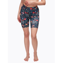 Leggings courts pour femmes Dedoles Fleurs de jardin (D-W-AW-BS-C-C-1279)