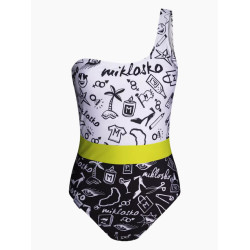 Maillot de bain une pièce pour femmes Dedoles Miklosko pour Dedoles (D-W-SCL-S-OPS-C-1216)