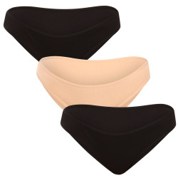 3PACK culotte femme Nedeto multicolore (3NK002)