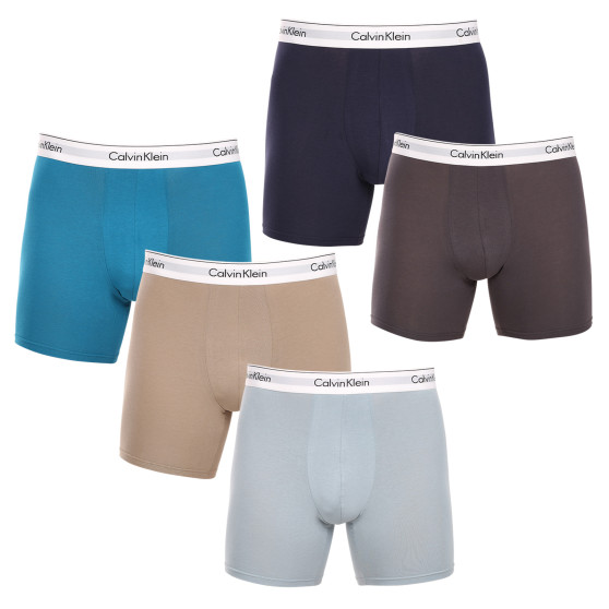 5PACK Boxers homme Calvin Klein multicolore (NB3911A-MVQ)