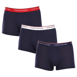 3PACK Boxers homme Tommy Hilfiger bleu foncé (1U87903842 904)